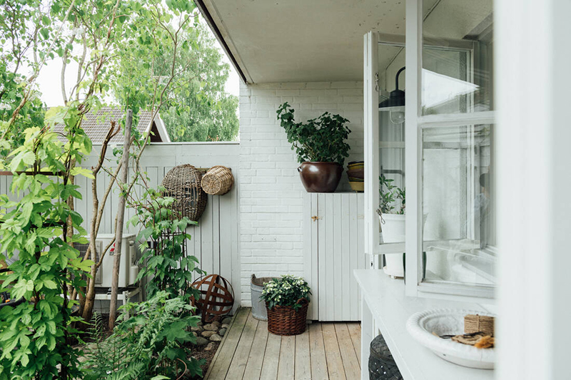  Une maison parfaitement lagom en Suède // Côté jardin