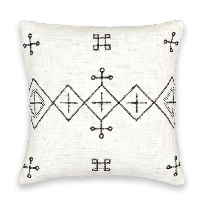 Housse de coussin brodée, Angusto - La Redoute Intérieurs