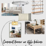 Comment donner un style bohème à son salon avec Bobochic*