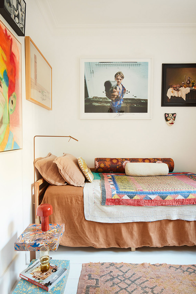 Un petit appartement bien pensé et ultra déco par YSG // Une chambre d'enfant bohème