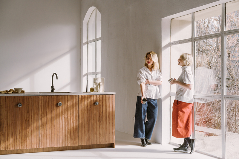  FRØPT studio, une marque polonaise qui conçoit des façades durables pour mobilier ikea // Collection Norwegian Wood