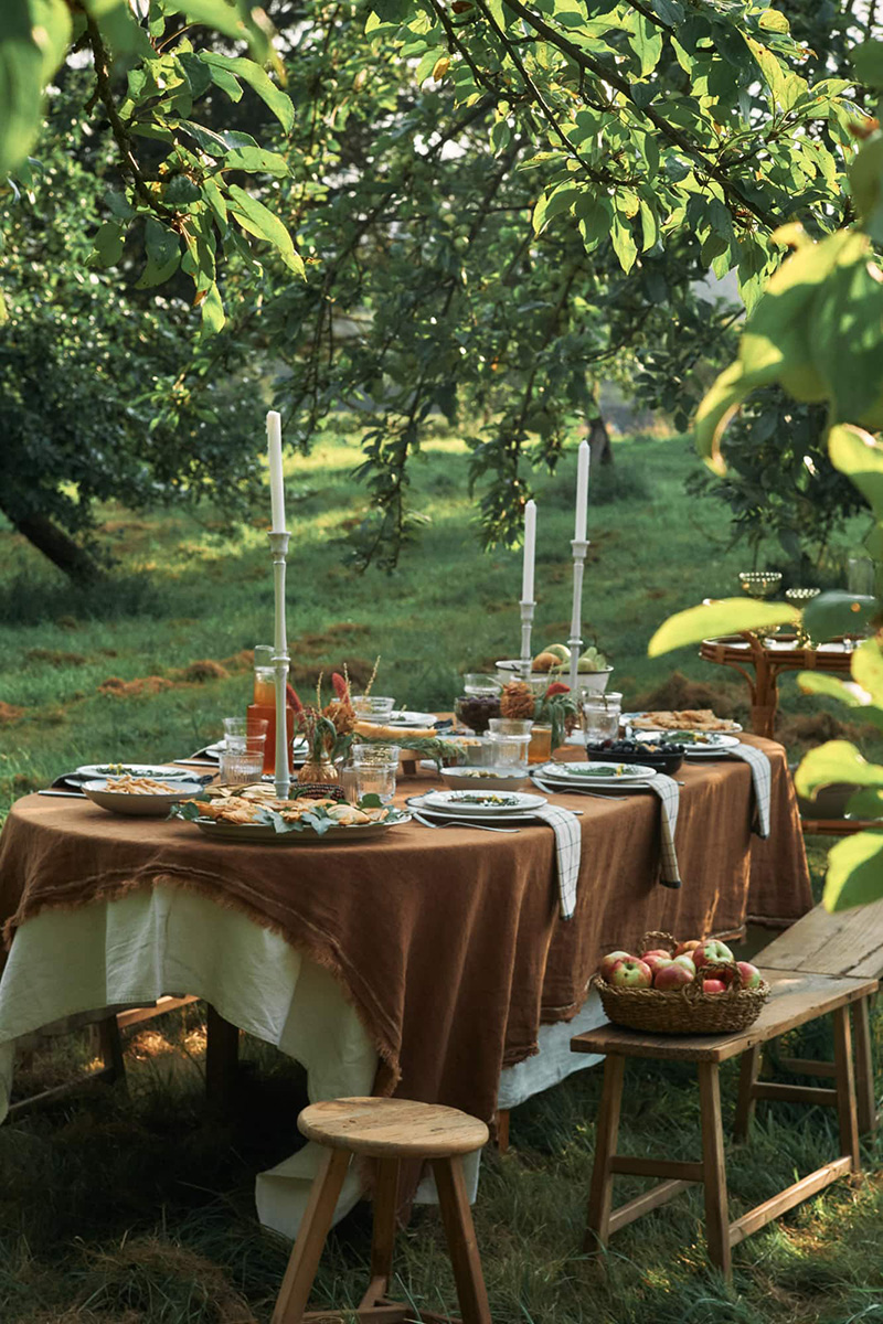 La maison normande de Miss Maggie, alias d'Héloise Brion par Zara Home // Table champêtre