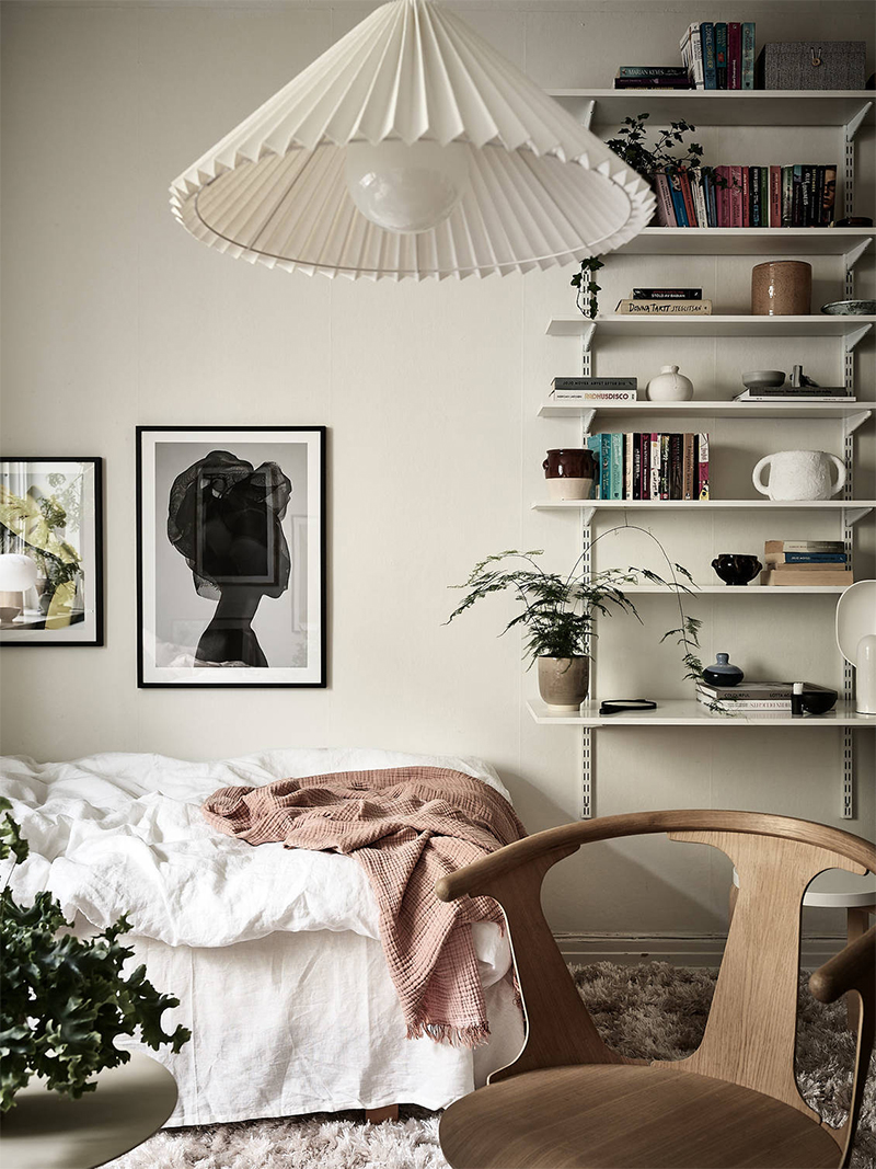 Comment meubler un studio ou un petit espace ? // Un studio de style scandinave