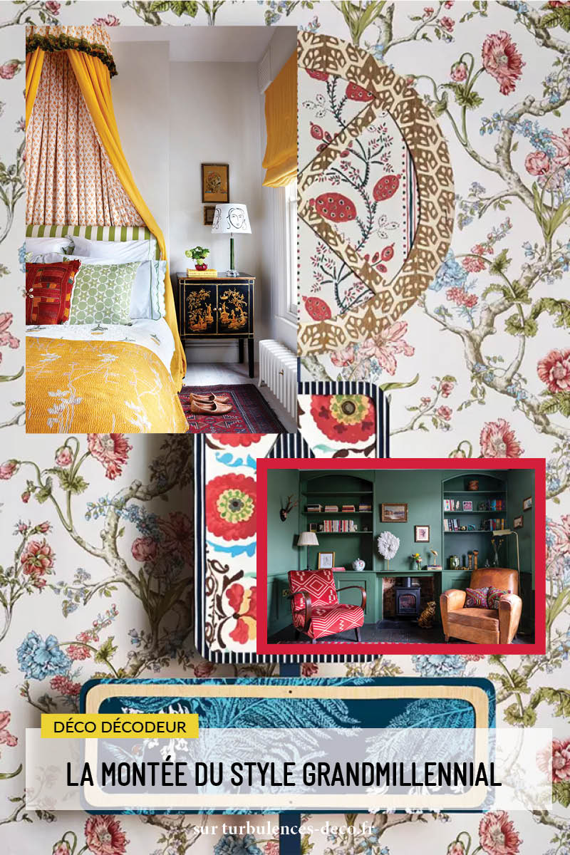 La montée du style Grandmillennial, un moodboard à découvrir sur Turbulences Déco La montée du style Grandmillennial, un moodboard à découvrir sur Turbulences Déco