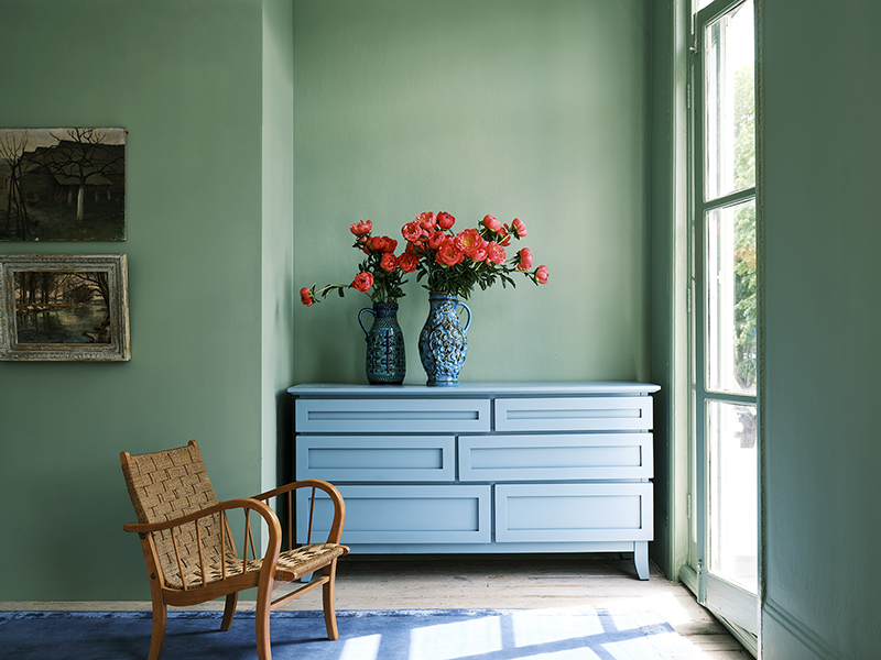 Farrow & Ball, Breakfast room green n°81