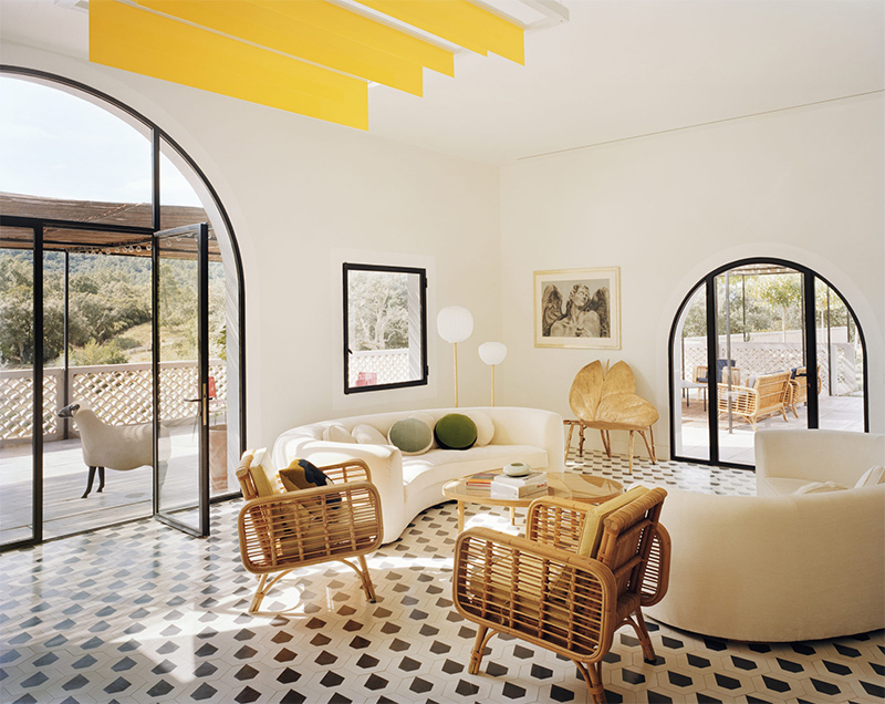 Design intérieur : India Mahdavi - Projet : Le Muy