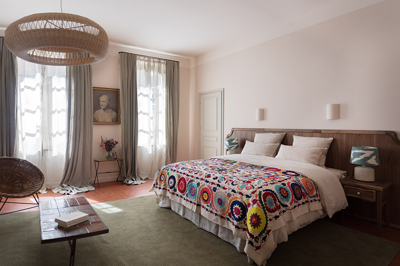 Les six chambres d'hôtes de la Maison Fragonard à Arles