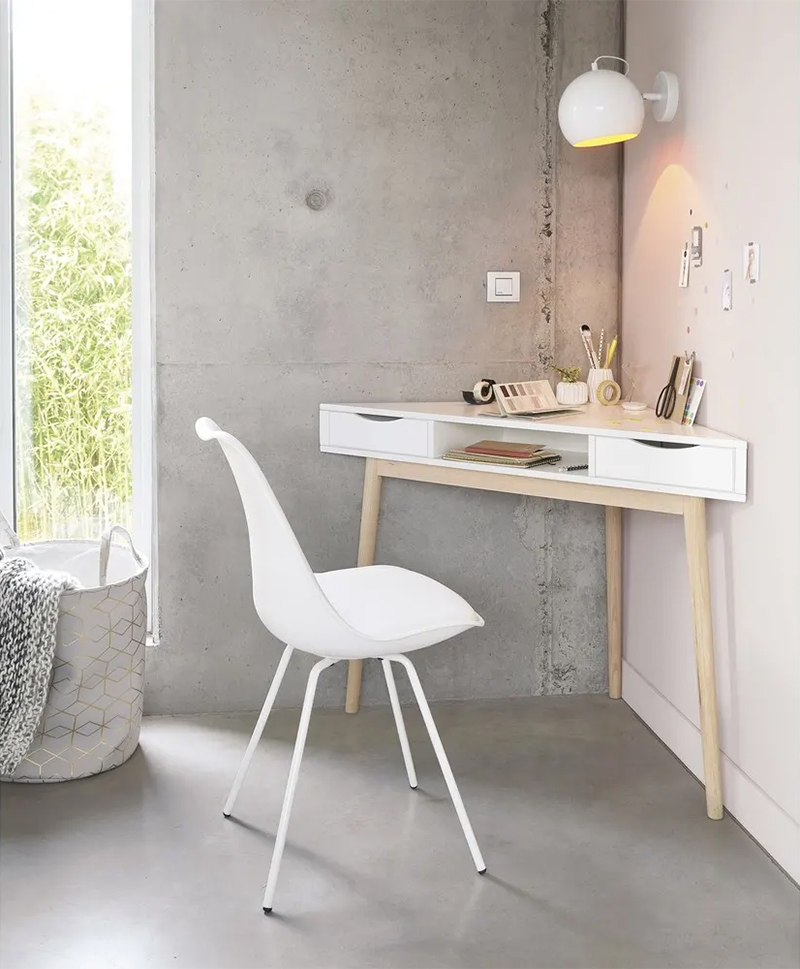 Bureau d'angle ARTIC sur Maisons du Monde