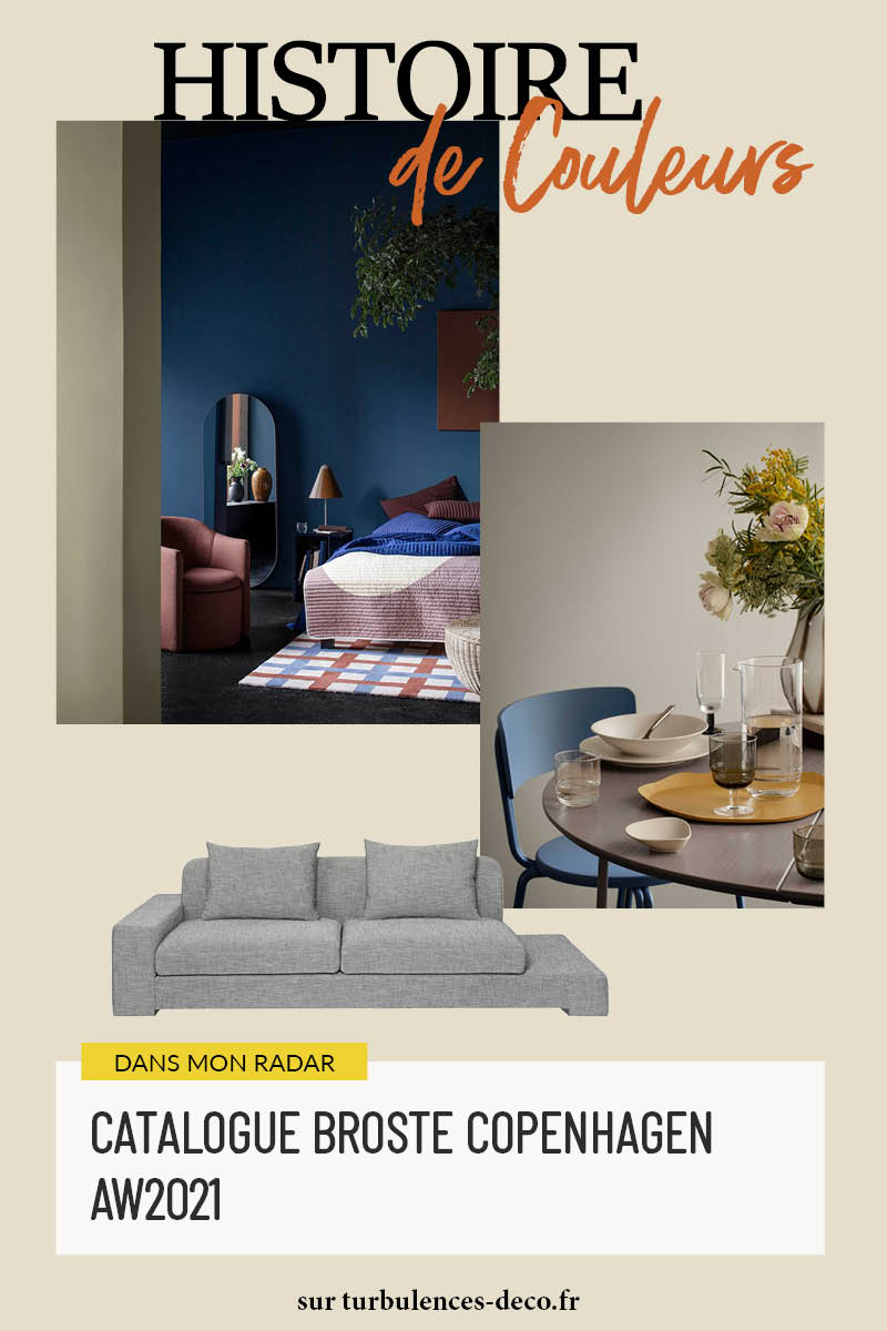 Histoire de couleurs avec le catalogue Broste Copenhagen AW2021 à retrouver sur Turbulences Déco