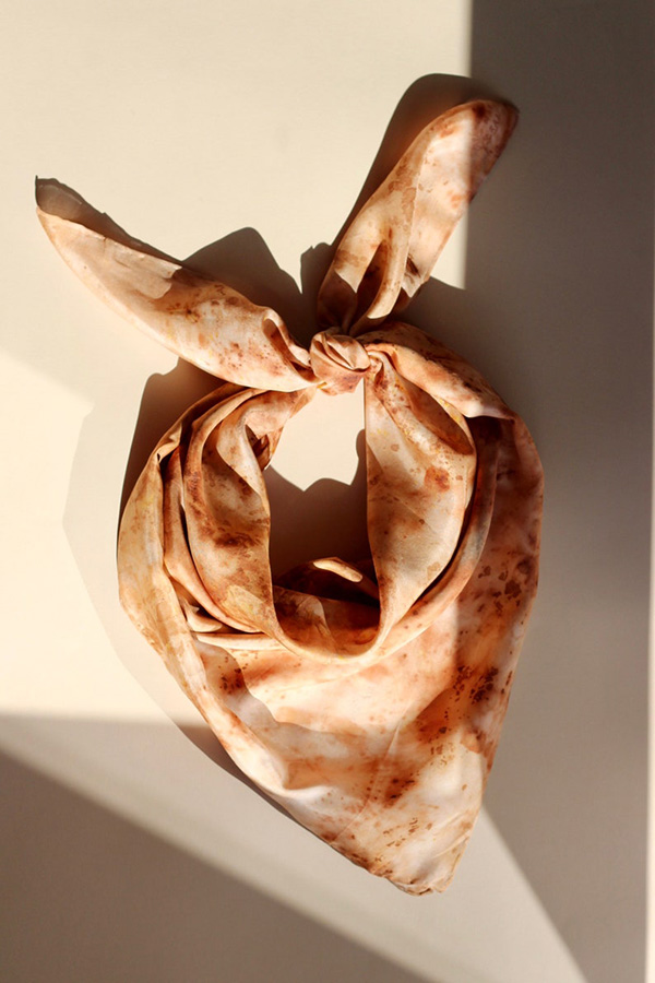 Grand foulard en soie - Boutique Etsy Marram Designs