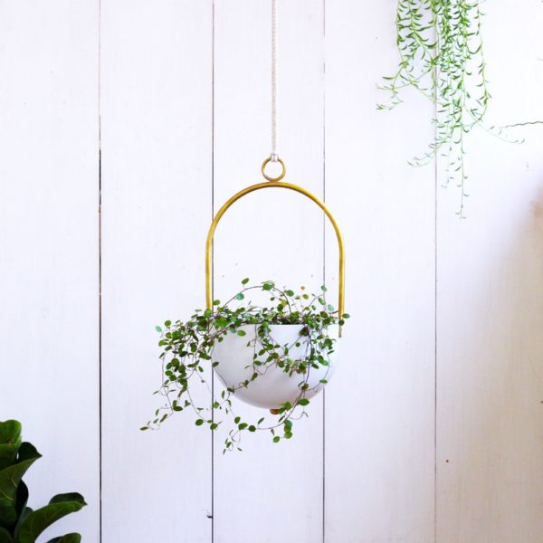 Jardinière suspendue intérieure - Boutique Etsy Yuval Tzur Design