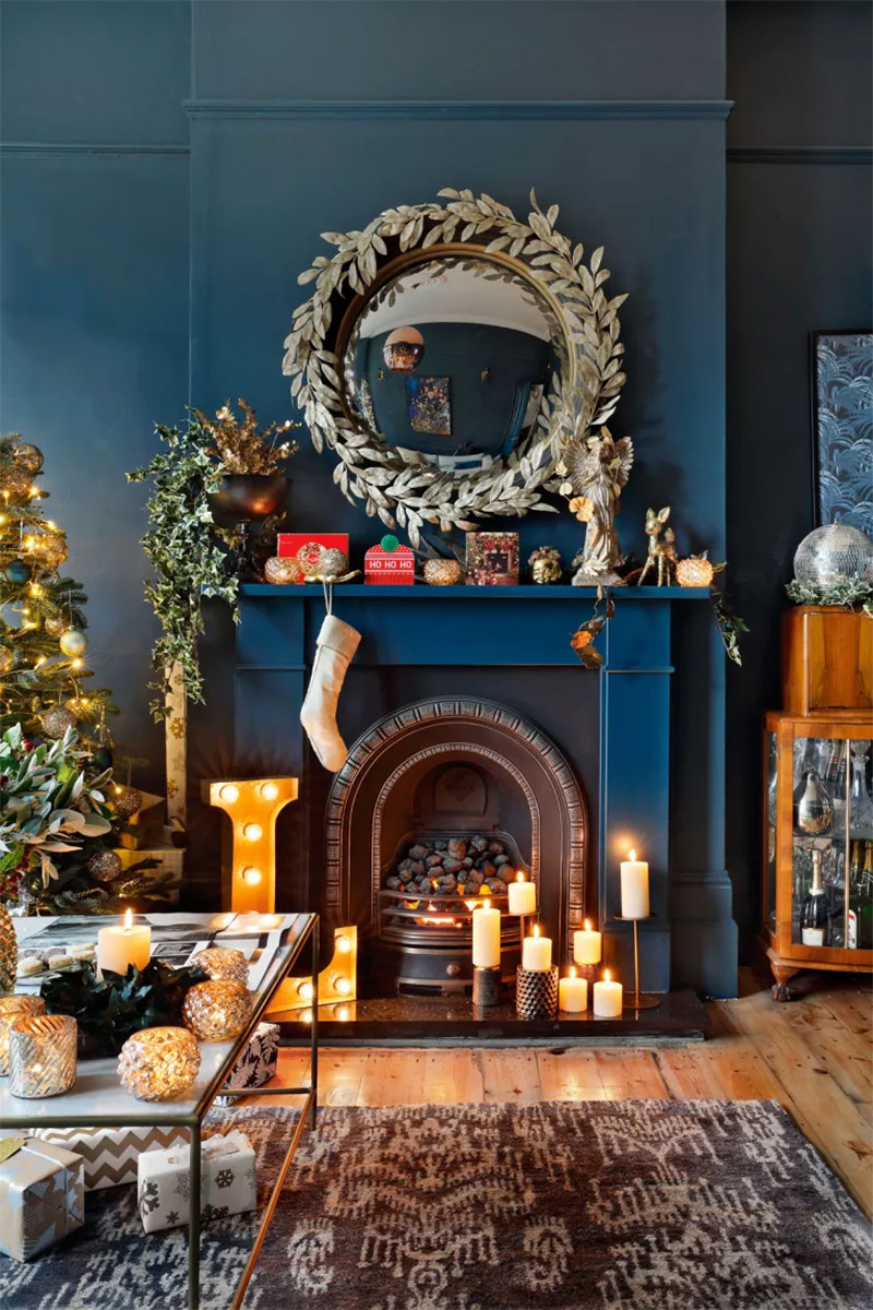 Inspiration déco : Mettre en lumière son décor de Noël : multiplier les apports lumineux