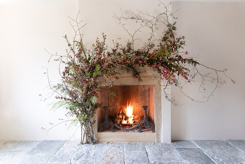 Journal winter mantel behind the scenes - @philippacraddock