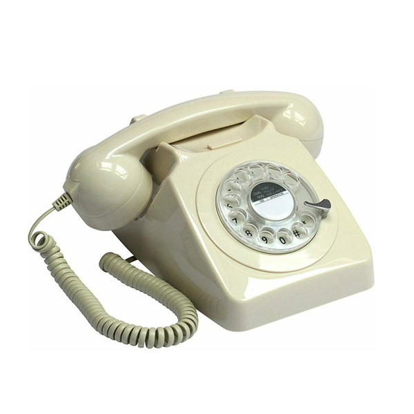 Téléphone rétro ivoire, GPO 746 - GPO Rotary
