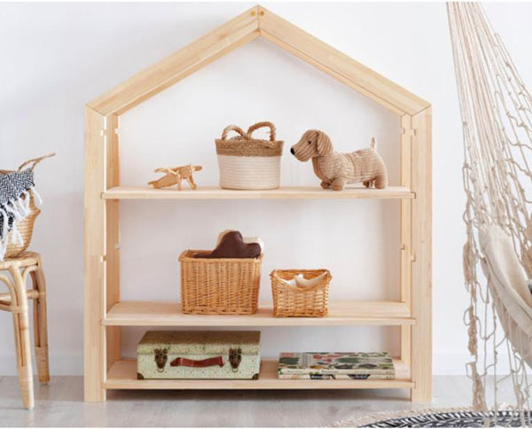 Bibliothèque maison réglable pour enfants - Boutique Etsy Kidoo Crafts