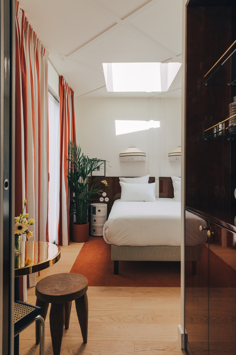 Hôtel Wallace Paris 15, signé Hauvette & Madani // Les chambres inspirées des cabines de bateau