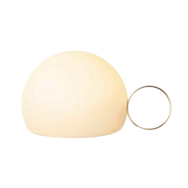Lampe à poser sans fil avec petit anneau, Circ - Design : Nahtrang Studio pour Estiluz