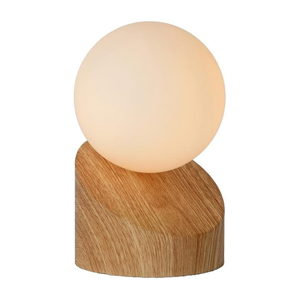 Lucide - Lampe à poser en bois, Len