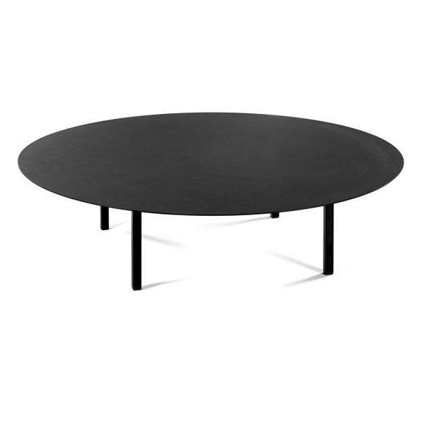 Table basse en métal noir, 03, design : Bea Mombaers pour Serax