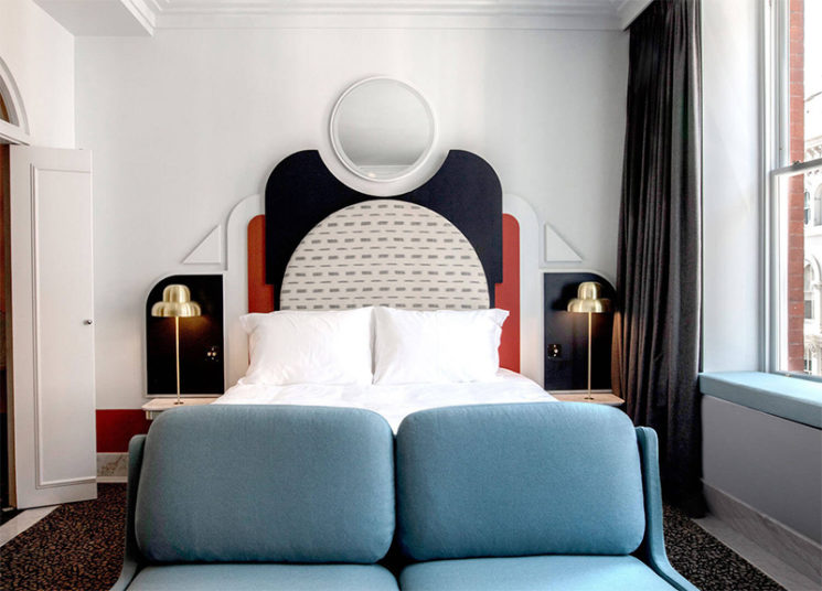 Tête de lit design et originale en tissu, soyez créatif ! - Turbulences ...