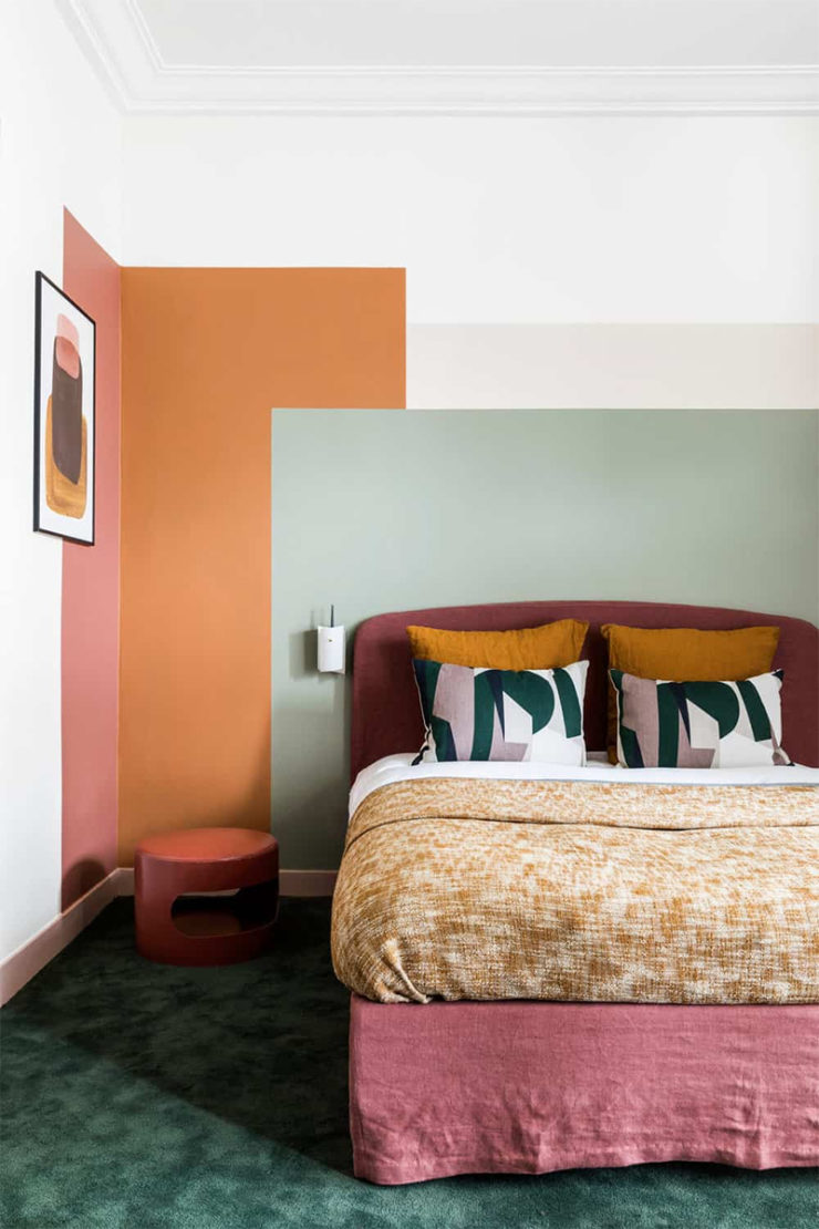 Tête de lit design et originale en tissu, soyez créatif ! - Turbulences ...