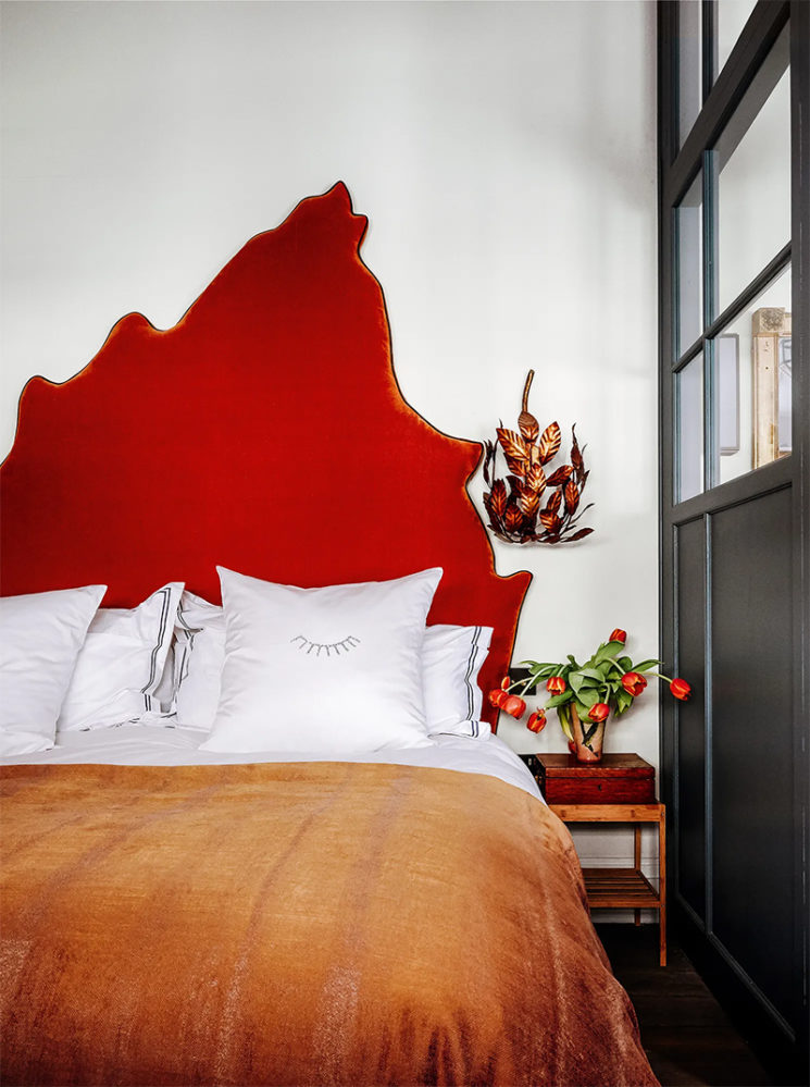Tête de lit design et originale en tissu, soyez créatif ! - Turbulences ...