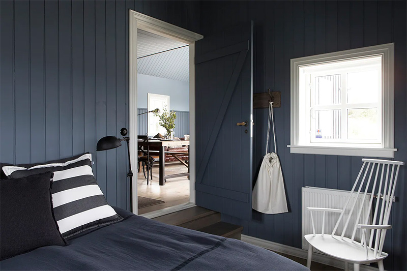 The Black house, une maison d'hôtes - Une chambre de style bord de mer