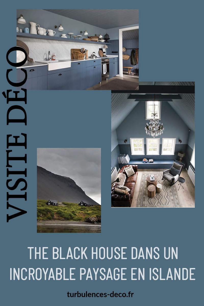The Black house dans un incroyable paysage en Islande à retrouver sur Turbulences Déco
