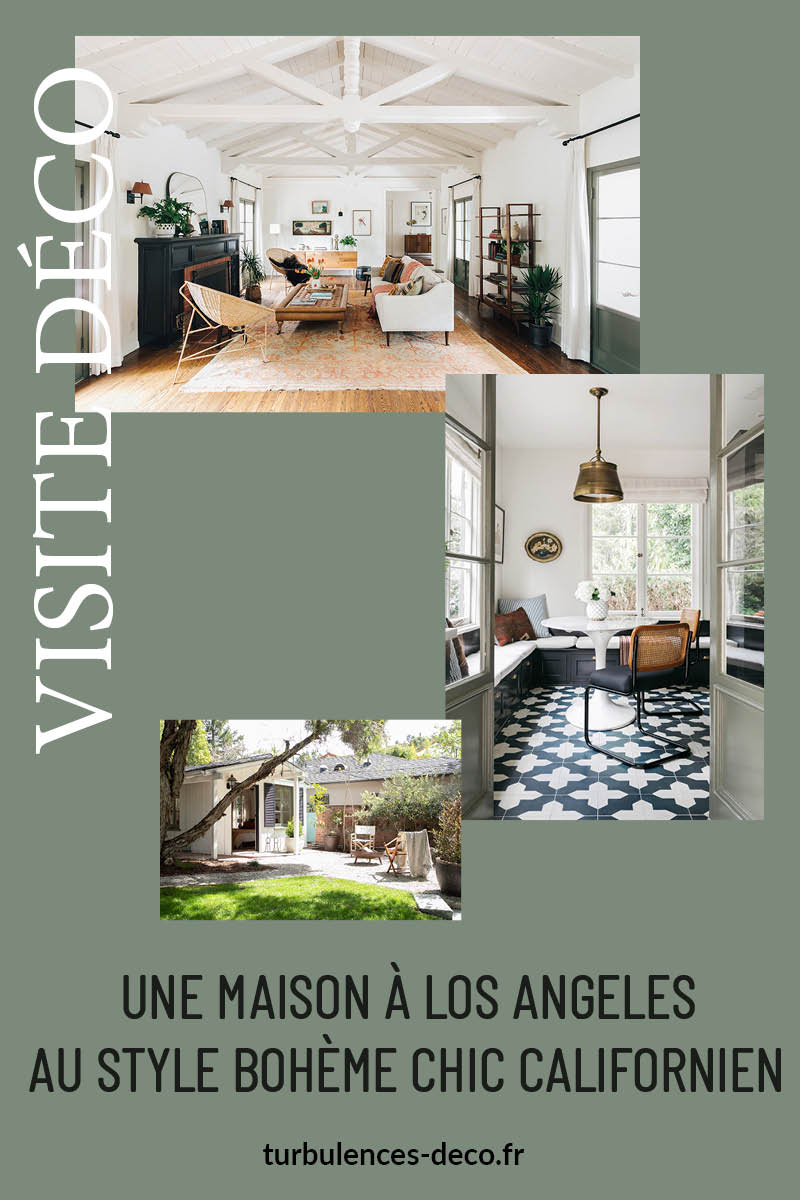 Découvrez une belle maison à Los Angeles au style bohème chic californien