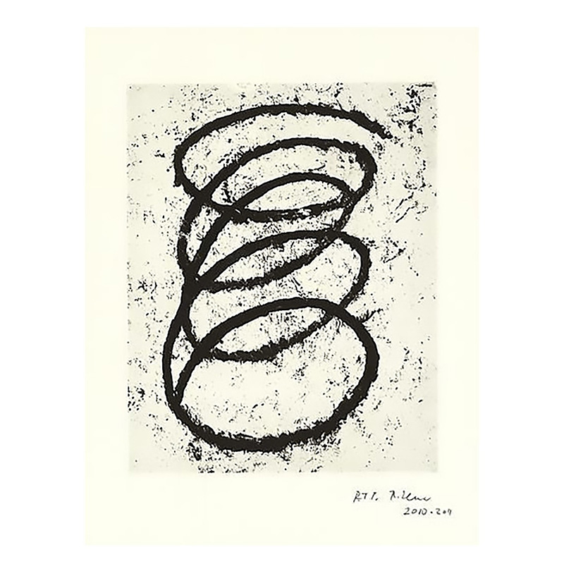 L'univers totémique de @t_o_o_g_o_o_d // Inspiration : Richard Serra, 'Works on Paper: Bight ' #6 , 2011
