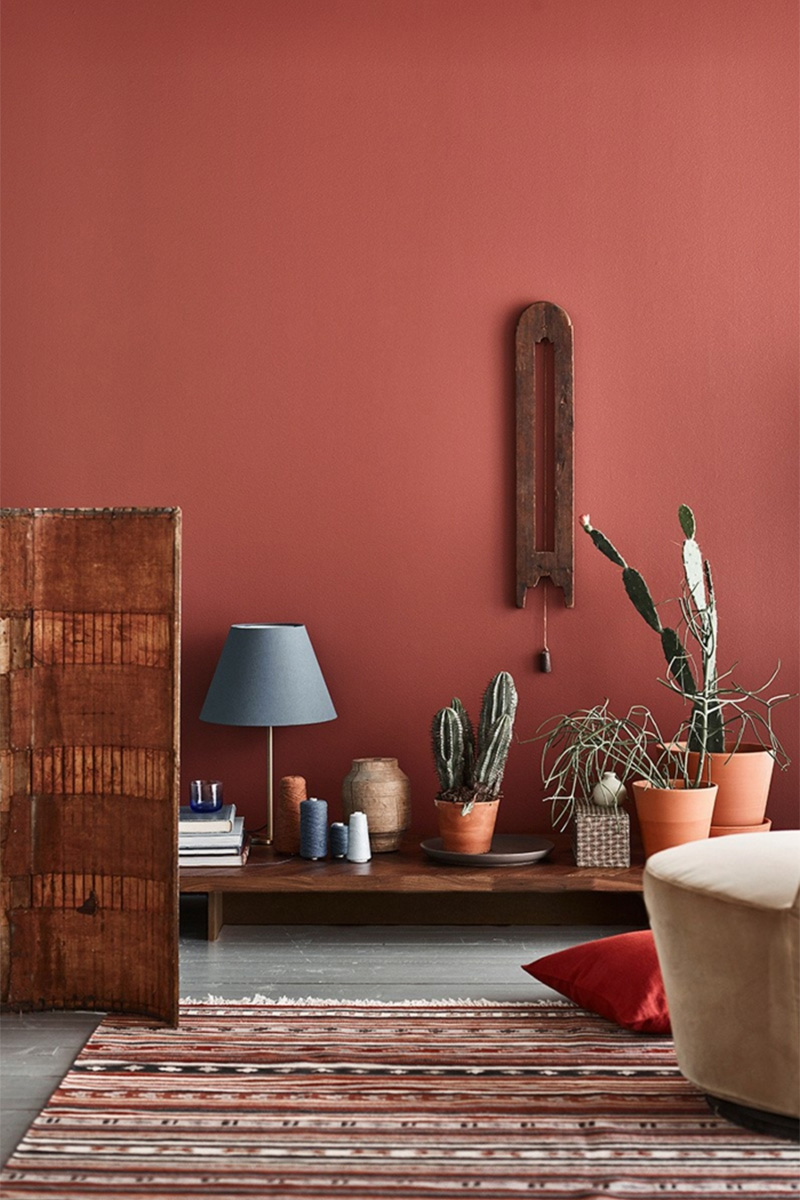 Lookbook Ikea - Un mur terracotta