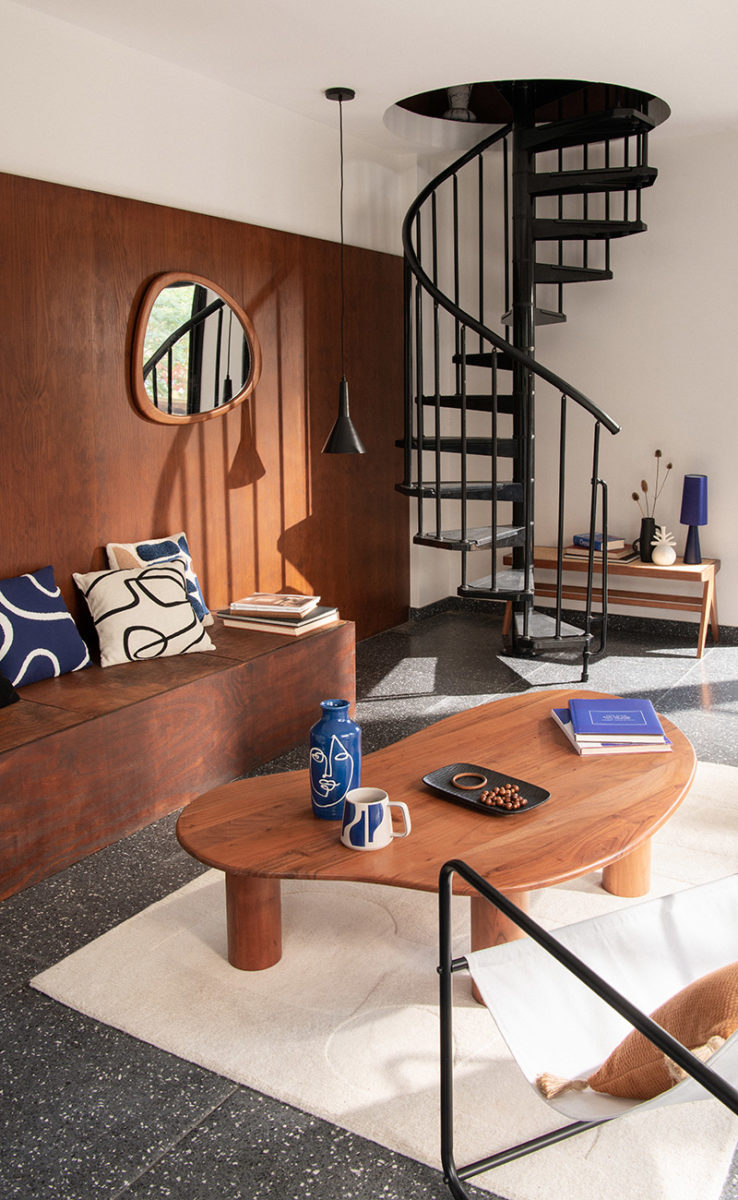 Accent bleu outremer pour la collection Hyères de Maisons du Monde