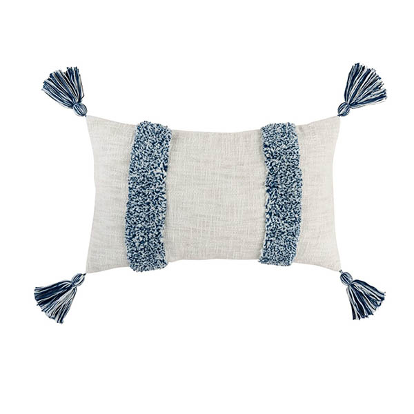 Housse de coussin en coton recyclé, Pradet sur Maisons du Monde