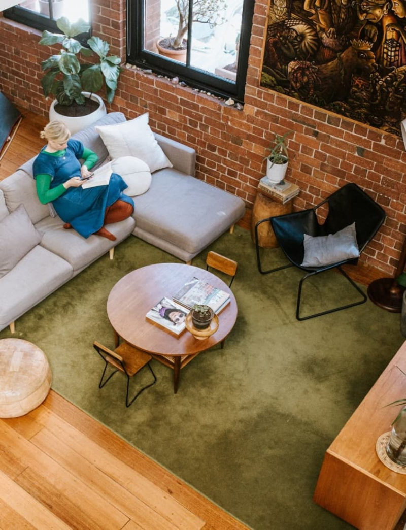 Un loft à la déco rétro seventies à Melbourne