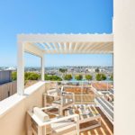 Nouvel espace de vie avec une pergola en aluminium*