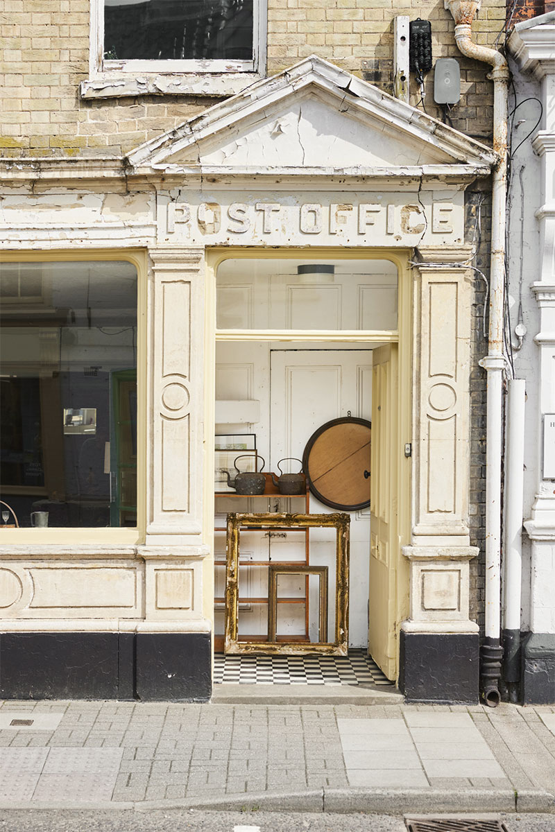 Un ancien bureau de poste dans le Sufolk, resté dans son jus