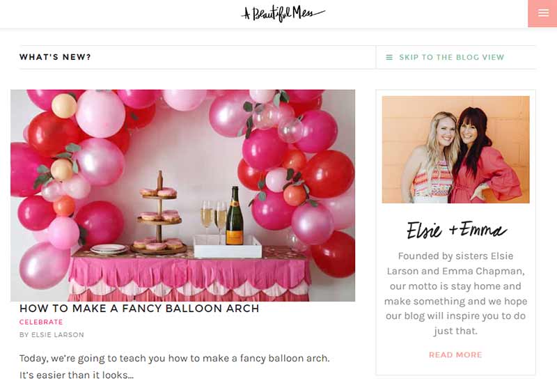 Le blog lifestyle A beautifull Mess