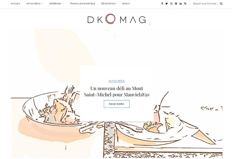 Le blog sur les actualités du design Dkomag