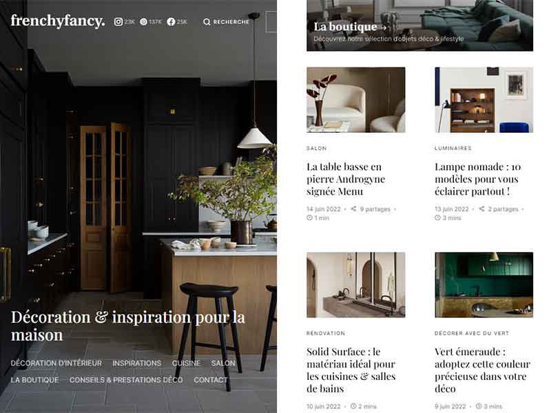 Le blog déco Frenchy Fancy