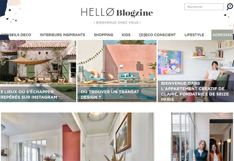 Le blogzine déco et lifestyle Hëllø