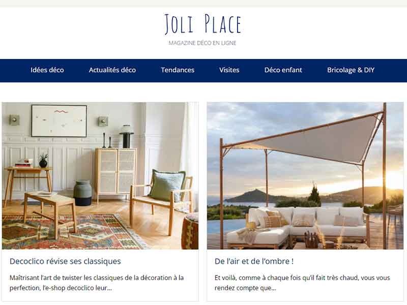 Le blog déco Joli Place