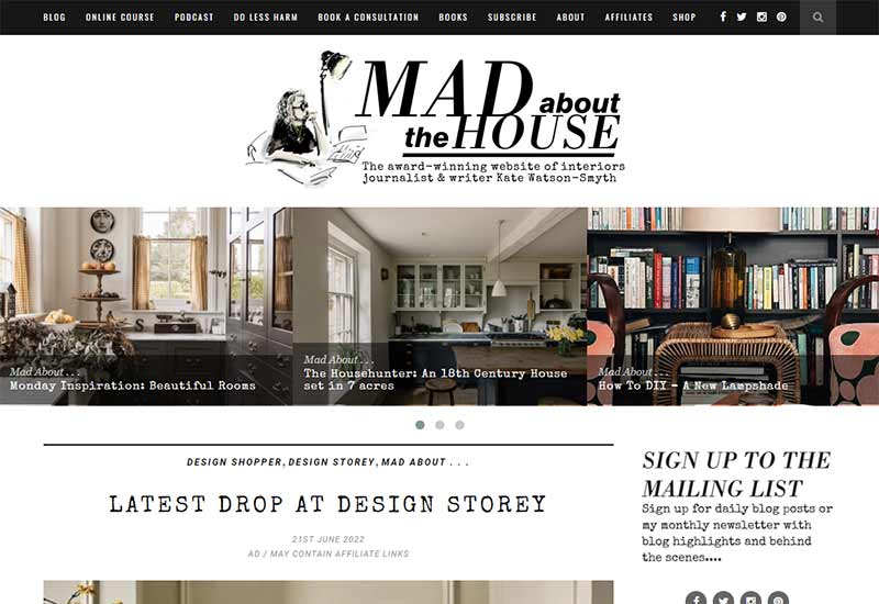 Le blog déco Mad about the house