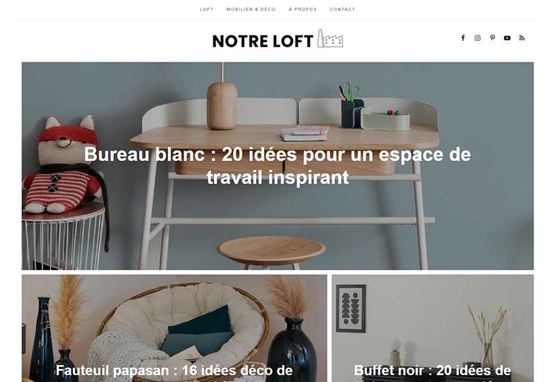 Le blog sur les lofts et la déco Notre Loft