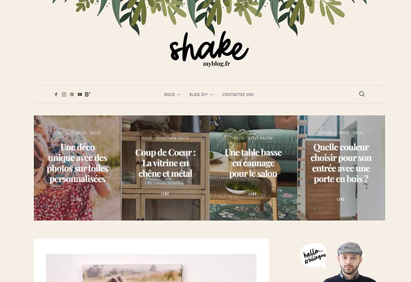 Le blog déco et diy Shake my blog