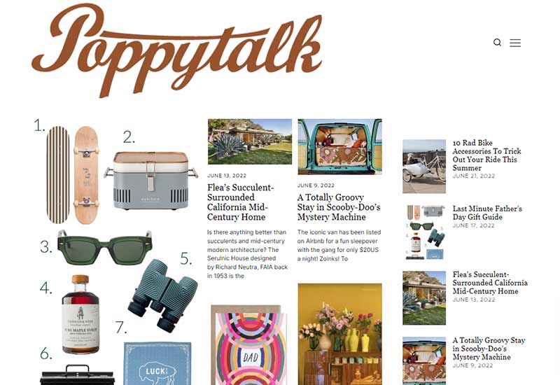 Le blog design Poppytalk