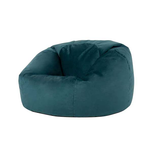 Icon - Pouf classique velours, Aurora