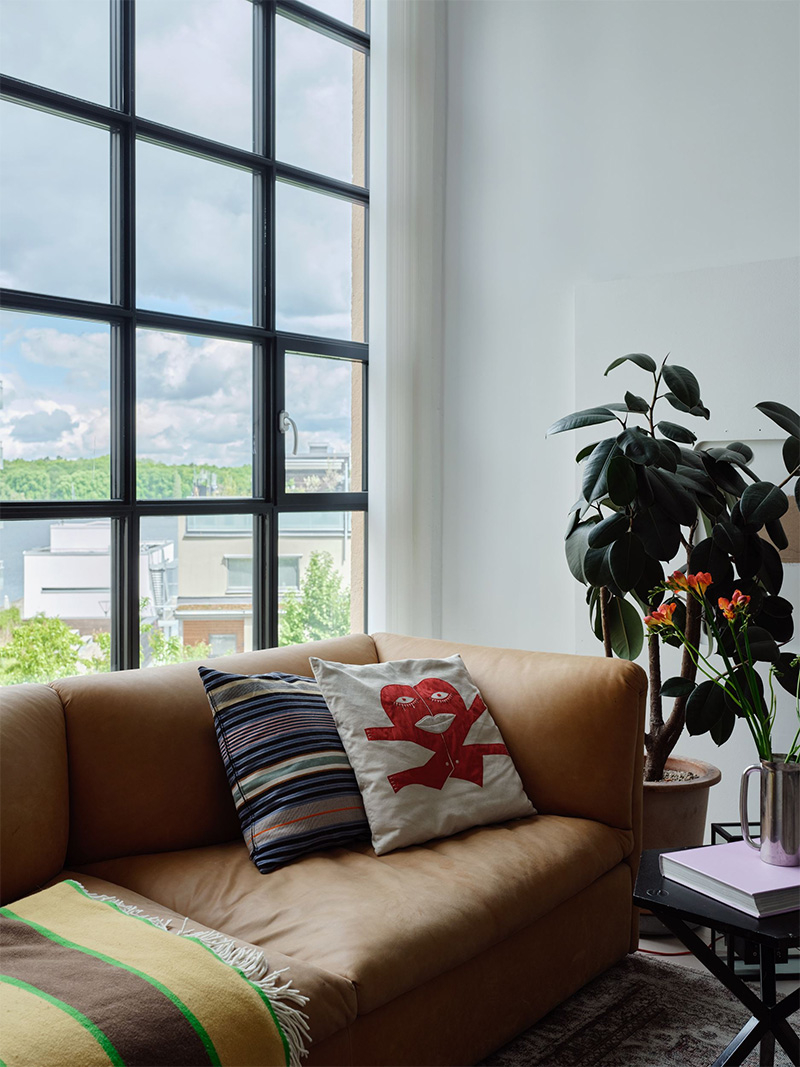 Un appartement design et contemporain en Suède