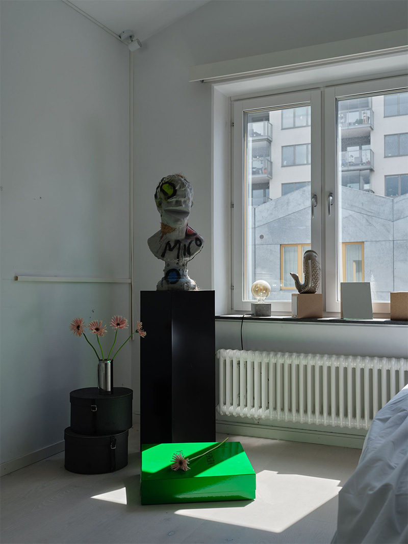 Un appartement design et contemporain en Suède
