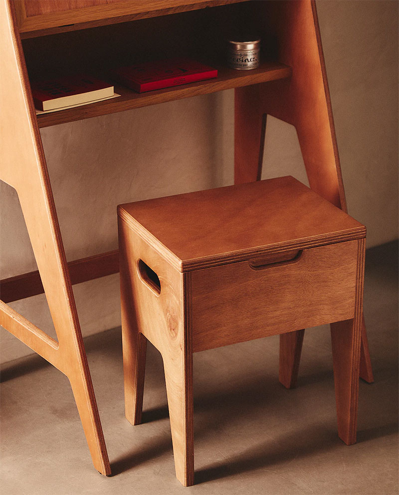 Tabouret avec Couvercle Saint Lazare pour Zara Home