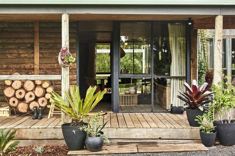 The log cabin, Johanna, Australie - Une cabane de mer au look rustique bohème